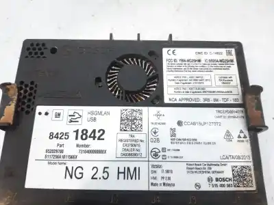 Peça sobressalente para automóvel em segunda mão módulo eletrônico por opel mokka x design line start/stop referências oem iam 84251842  