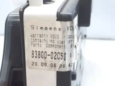 Peça sobressalente para automóvel em segunda mão quadrante por toyota corolla (e12) 1.6 16v referências oem iam 8380002c50  