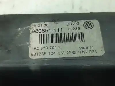 İkinci el araba yedek parçası ön sol cam motoru için volkswagen passat b6 (3c2) 2.0 tdi 16v oem iam referansları   