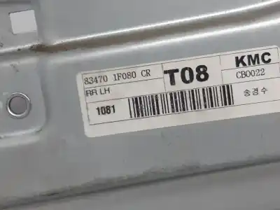 Second-hand car spare part REAR LEFT WINDOW REGULATOR for KIA SPORTAGE  OEM IAM references 834031F010  