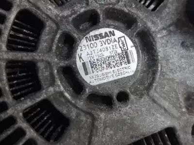Second-hand car spare part alternator for nissan nv 200 (m20) nv200 furgón basic oem iam references 231003vd1a