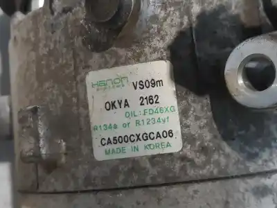 İkinci el araba yedek parçası klima kompresörü için kia picanto (ja) concept oem iam referansları ca500cxgca06  