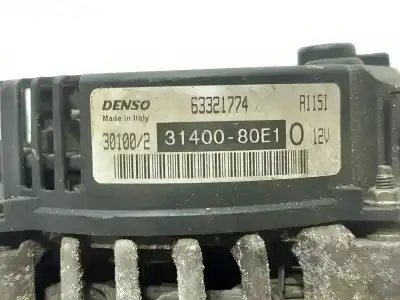 Peça sobressalente para automóvel em segunda mão alternador por suzuki swift sf berlina (ma) 1.3 cat referências oem iam 3140060a12000