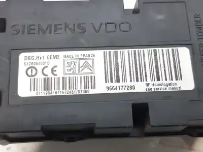 Second-hand car spare part electronic module for peugeot 207 gt oem iam references 9664177280  