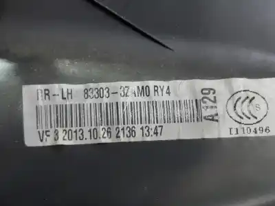 Автозапчасти б/у обивка задней левой двери за hyundai i40 i cw (vf) 1.7 crdi ссылки oem iam 833033zam0