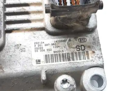 Pezzo di ricambio per auto di seconda mano CENTRALINA MOTORE per OPEL CORSA C FURGONETA/HATCHBACK (X01)  Riferimenti OEM IAM 55350552  