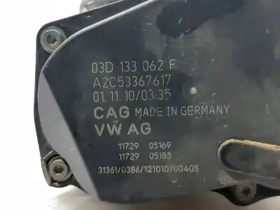 Автозапчастина б/у коробка метелика для skoda fabia ii combi (545) 1.2 посилання на oem iam 03d133062f  