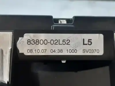 Peça sobressalente para automóvel em segunda mão quadrante por toyota auris sol referências oem iam 8380002l52  