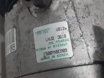 Second-hand car spare part air conditioning compressor for hyundai ix20 tecno blue oem iam references f500yn9ca09