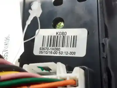 Second-hand car spare part left front power window switch for hyundai ix20 tecno blue oem iam references   