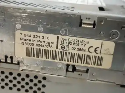 Piesă de schimb auto la mâna a doua sistem audio / cd radio casetofon pentru opel astra h berlina enjoy referințe oem iam 13190856  