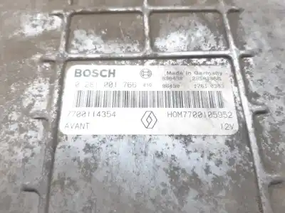 Second-hand car spare part ECU ENGINE CONTROL for RENAULT LAGUNA (B56)  OEM IAM references 7700114354  