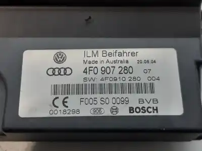 Автозапчасти б/у электронный модуль за audi a6 c6 (4f2) 2.4 ссылки oem iam 4f0907280  
