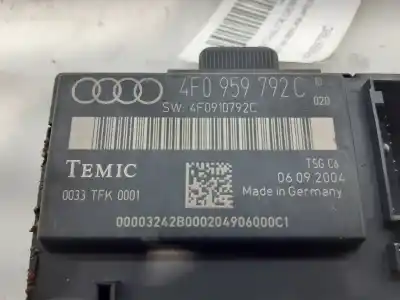 Автозапчасти б/у закрытый распределительный щит за audi a6 c6 (4f2) 2.4 ссылки oem iam 4f0959792c