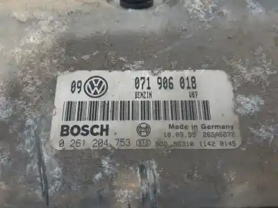 Автозапчастина б/у ебу контролер двигуна для seat toledo ii (1m2) 2.3 v5 посилання на oem iam 071906018  