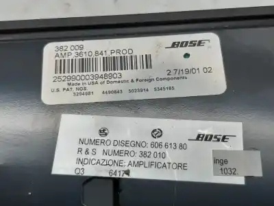 Автозапчастина б/у електронний модуль для lancia thesis (115) 3.0 v6 24v cae emblema посилання на oem iam 60661380  