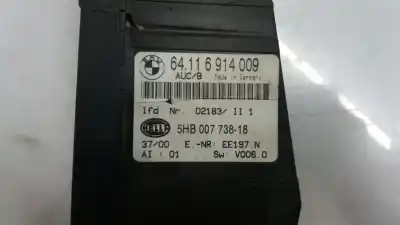 Peça sobressalente para automóvel em segunda mão comando de sofagem (chauffage / ar condicionado) por bmw serie 3 berlina (e46) 318i referências oem iam 64116914009