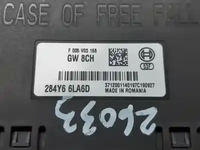 Second-hand car spare part electronic module for renault clio v r.s. line oem iam references 284y66la6d  