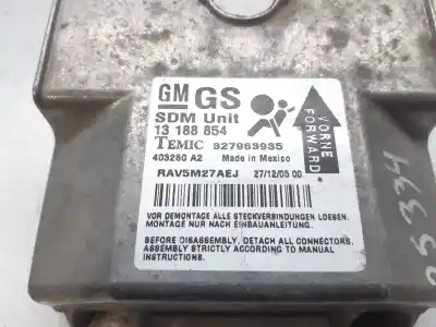 Автозапчасти б/у блок управления подушками безопасности за opel astra gtc cosmo ссылки oem iam 13188854  