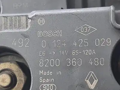 Second-hand car spare part alternator for renault modus confort dynamique oem iam references 8200360480  