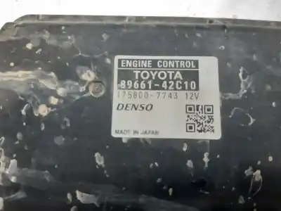 Second-hand car spare part ecu engine control for toyota rav 4 (a3) sol oem iam references 8966142c10  
