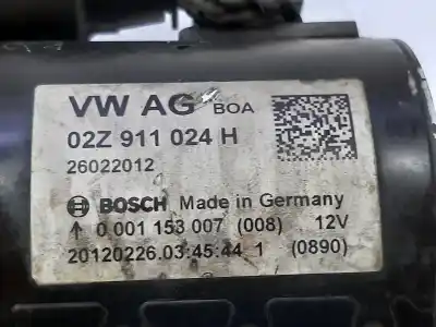 Автозапчасти б/у двигатель запускается за vw passat b7 variant (365) 1.6 tdi ссылки oem iam 02z911024h