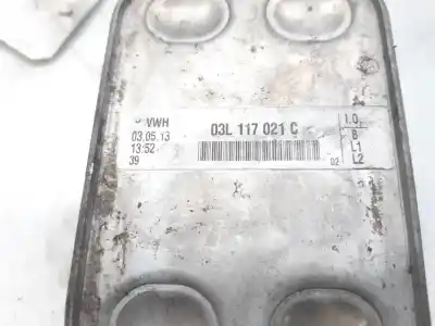 Peça sobressalente para automóvel em segunda mão radiador de óleo do motor por audi q3 (8u) 2.0 tdi (103kw) advance referências oem iam 03l117021c