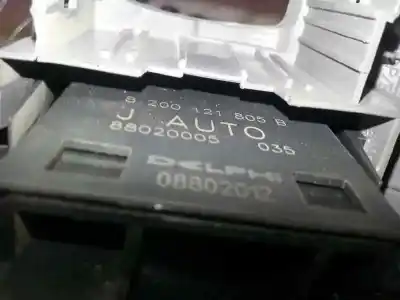 Peça sobressalente para automóvel em segunda mão comutador de luzes por renault scenic ii exception referências oem iam 8200121805b
