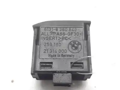 Second-hand car spare part headlights switch for bmw serie 7 (e38) 728i oem iam references 61318360843  