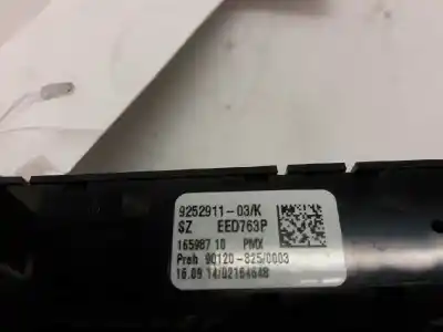 Second-hand car spare part esp button for bmw 1 (f21) 116 d oem iam references 9252911  