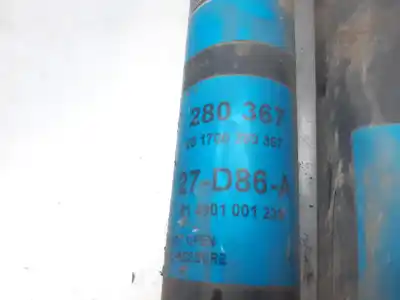 Peça sobressalente para automóvel em segunda mão amortecedor dianteiro esquerdo por opel zafira a comfort referências oem iam 281700280367  