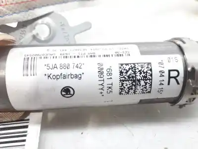 Автозапчасти б/у передняя правая подушка безопасности за skoda rapid ambition ссылки oem iam 5ja880742   Автозапчасти б/у передняя правая подушка безопасности за skoda rapid ambition ссылки oem iam 5ja880742