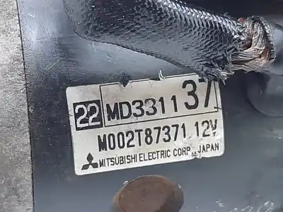 Pezzo di ricambio per auto di seconda mano motorino di avviamento per mitsubishi galant berlina (ea0) 2000 td gls (a) riferimenti oem iam md331137