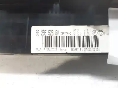 Piesă de schimb auto la mâna a doua panou clima pentru peugeot 607 (s1) básico referințe oem iam 96295526gv  