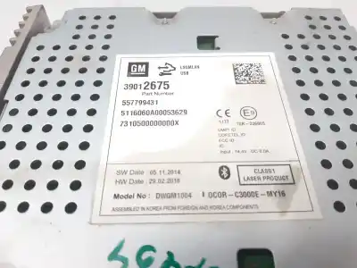 Second-hand car spare part audio system / radio cd for opel corsa e expression oem iam references 39012675  