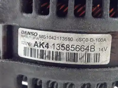 Pezzo di ricambio per auto di seconda mano alternatore per opel corsa e expression riferimenti oem iam 13585664b  