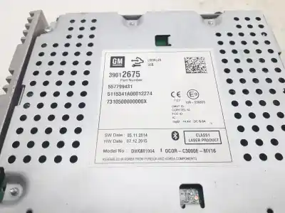 Second-hand car spare part audio system / radio cd for opel corsa e expression oem iam references 39012675  
