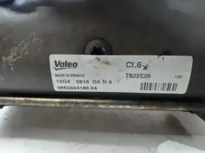 Peça sobressalente para automóvel em segunda mão motor de arranque por peugeot 2008 (--.2013->) allure referências oem iam 9662854180