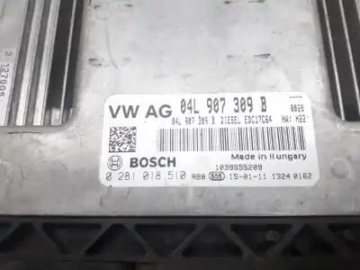 Автозапчастина б/у ебу контролер двигуна для seat leon st (5f8) 1.6 tdi посилання на oem iam 04l907309b  