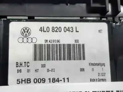 Автозапчасти б/у климат-контроль за audi q7 (4l) v6 3.0 tdi (176kw) ambiente ссылки oem iam 4l0820043l  