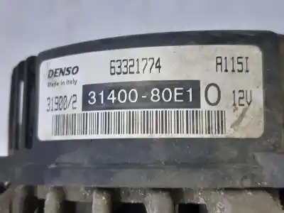 Peça sobressalente para automóvel em segunda mão alternador por suzuki swift sf berlina (ma) 1.3 cat referências oem iam 3140060a12000