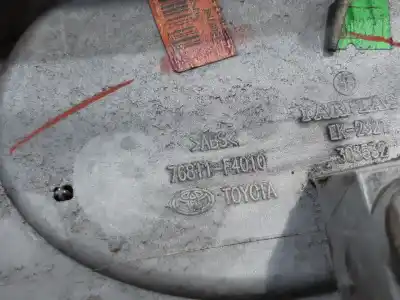 Автозапчасти б/у задние молдинги за toyota c-hr (x10) hybrid active 122 cv / 90 kw ссылки oem iam 76811f4010  