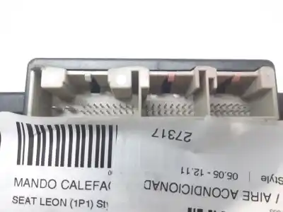 Автозапчасти б/у климат-контроль за seat leon (1p1) 2.0 tdi 16v ссылки oem iam 1p0907044   Автозапчасти б/у климат-контроль за seat leon (1p1) 2.0 tdi 16v ссылки oem iam 1p0907044