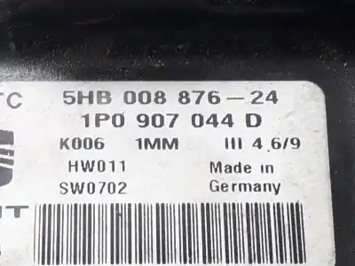 Pièce détachée automobile d'occasion COMMANDE DE CLIMATISATION / CHAUFFAGE pour SEAT LEON (1P1)  Références OEM IAM 1P0907044D  