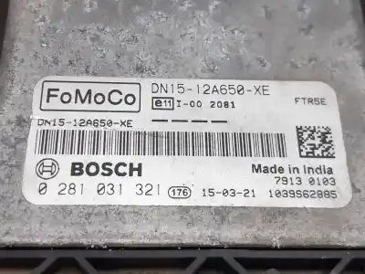 Gebrauchtes Autoersatzteil ecu-motorsteuergerät uce motorsteuergerät zum ford ecosport trend oem-iam-referenzen dn1512a650xe