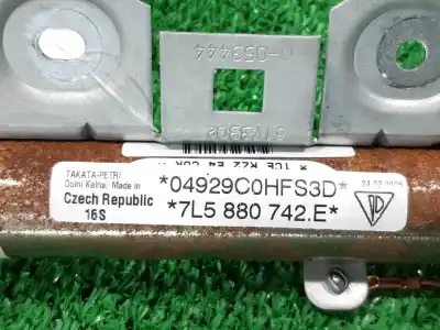 Автозапчасти б/у передняя правая подушка безопасности за porsche cayenne (9pa) s 4.5 ссылки oem iam 7l5880742e  