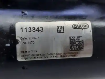 Peça sobressalente para automóvel em segunda mão motor de arranque por opel corsa c cosmo referências oem iam 113843