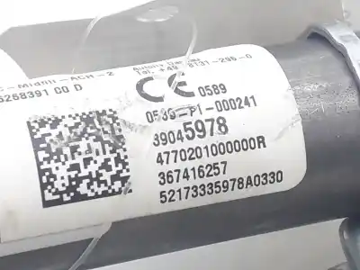 Peça sobressalente para automóvel em segunda mão airbag de cortina dianteiro direito por opel corsa e expression referências oem iam 39045978  