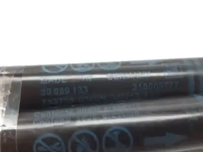 Second-hand car spare part tailgate gas strut for opel corsa e expression oem iam references 39089133  