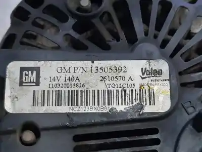 Автозапчастина б/у генератор для opel corsa d cmon посилання на oem iam 13505392  